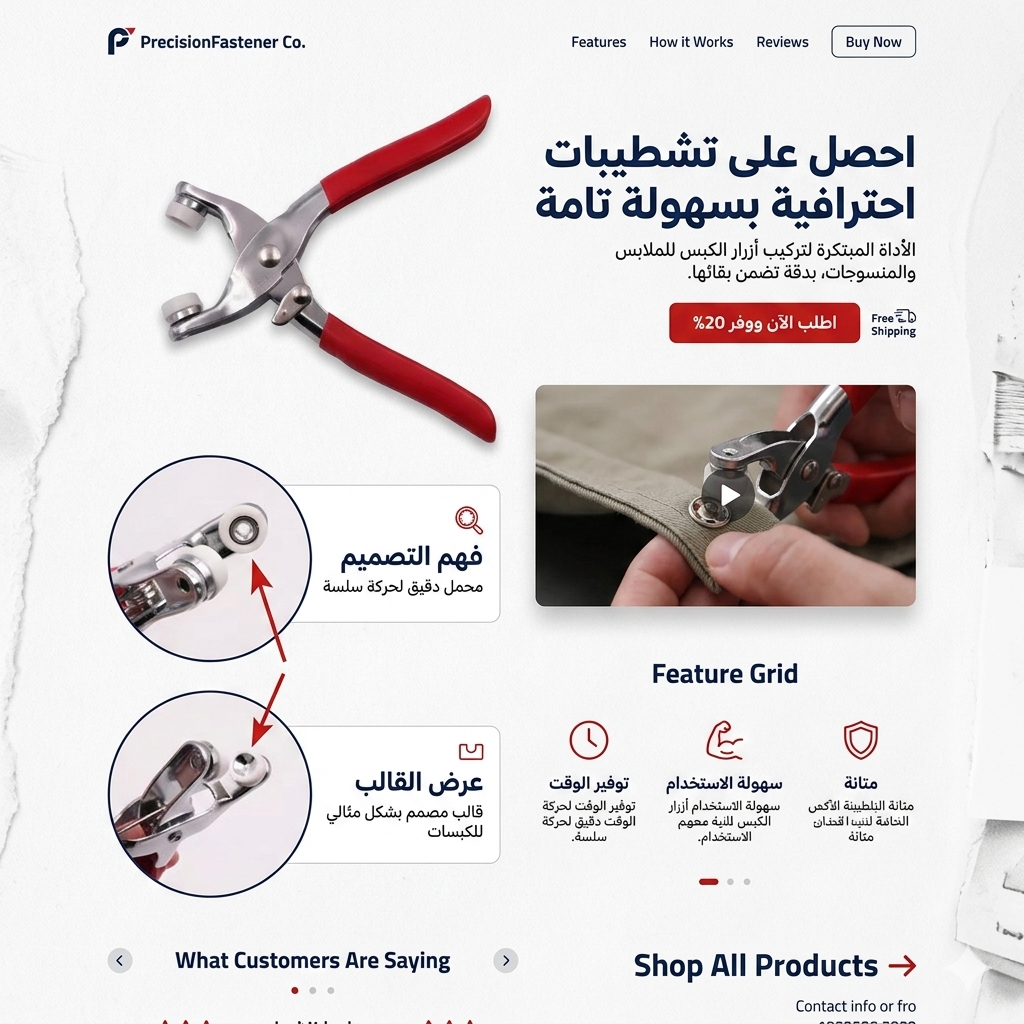 باك ماكينة الازرار البلاستيكية و المعدنية  100من الازرار  مجاني